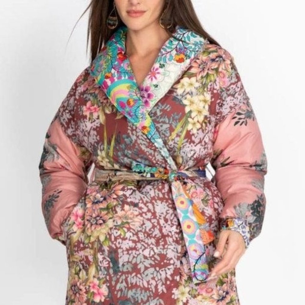Johnny Was Alyssa Reversible Down Puffer - Picture 6 of 12